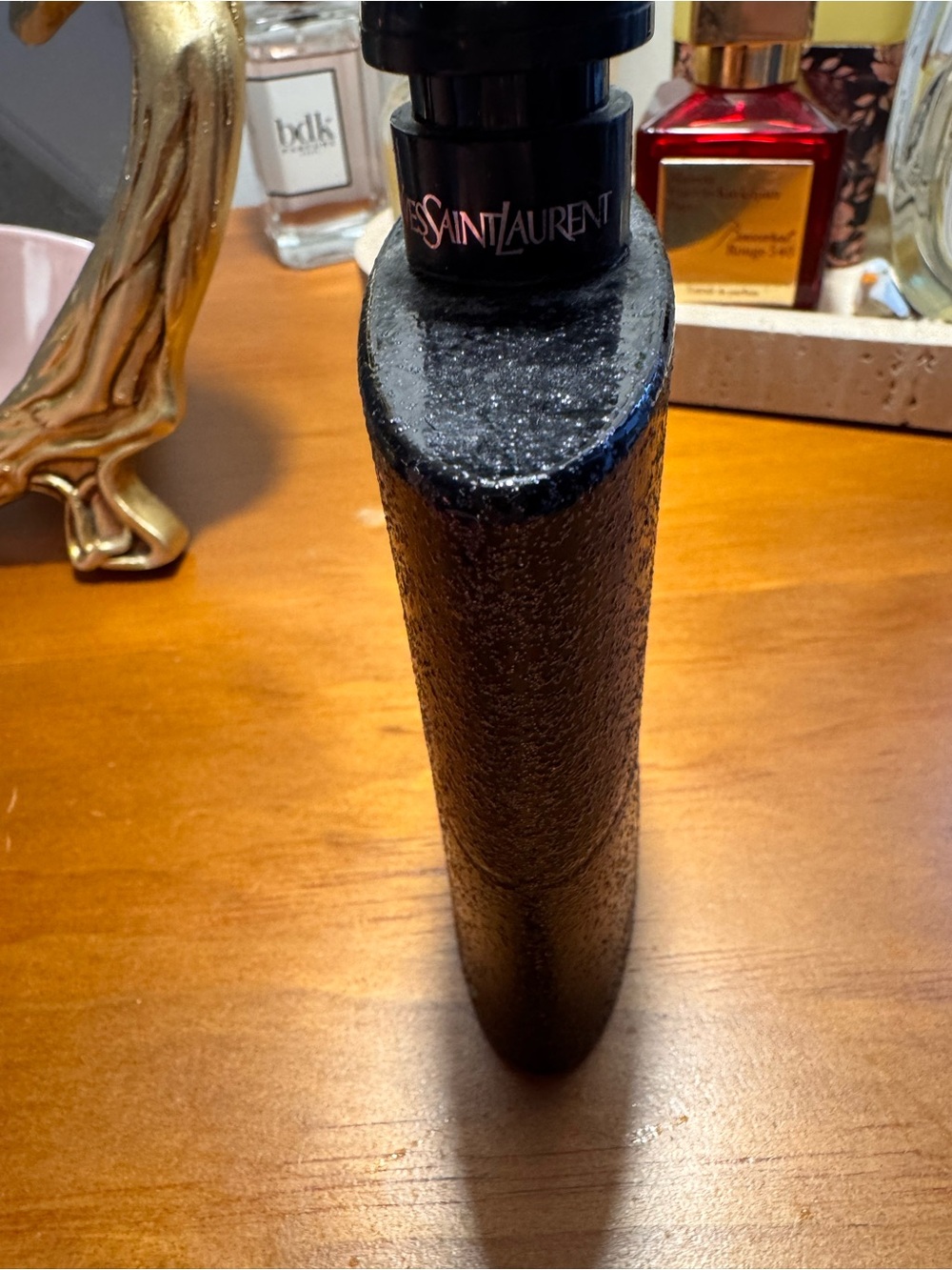 Yves Saint Laurent Black Opium Bottle — Black with Amber Center - Picture 2 of 2